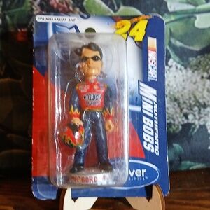 Jeff Gordon Mini Bobs Figure • Forever Collectibles • #24 NASCAR • Vintage